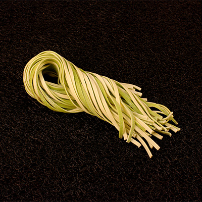 Fettuccine vert et blanc